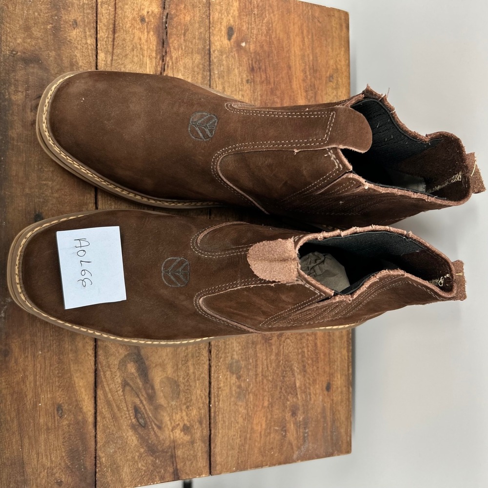 New Holland Agriculture Mens Brown Suede Chelsea Boots Size EUR 42 BRA 40 - Picture 7 of 7